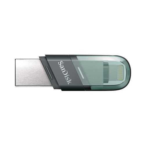 Memoria sandisk 128gb ixpand flash drive flip para iphone ipad lightning