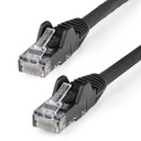 Cable Patch Cat6 UTP sin Enganches StarTech RJ-45 Macho - RJ-45 Macho 15 Metros Negro