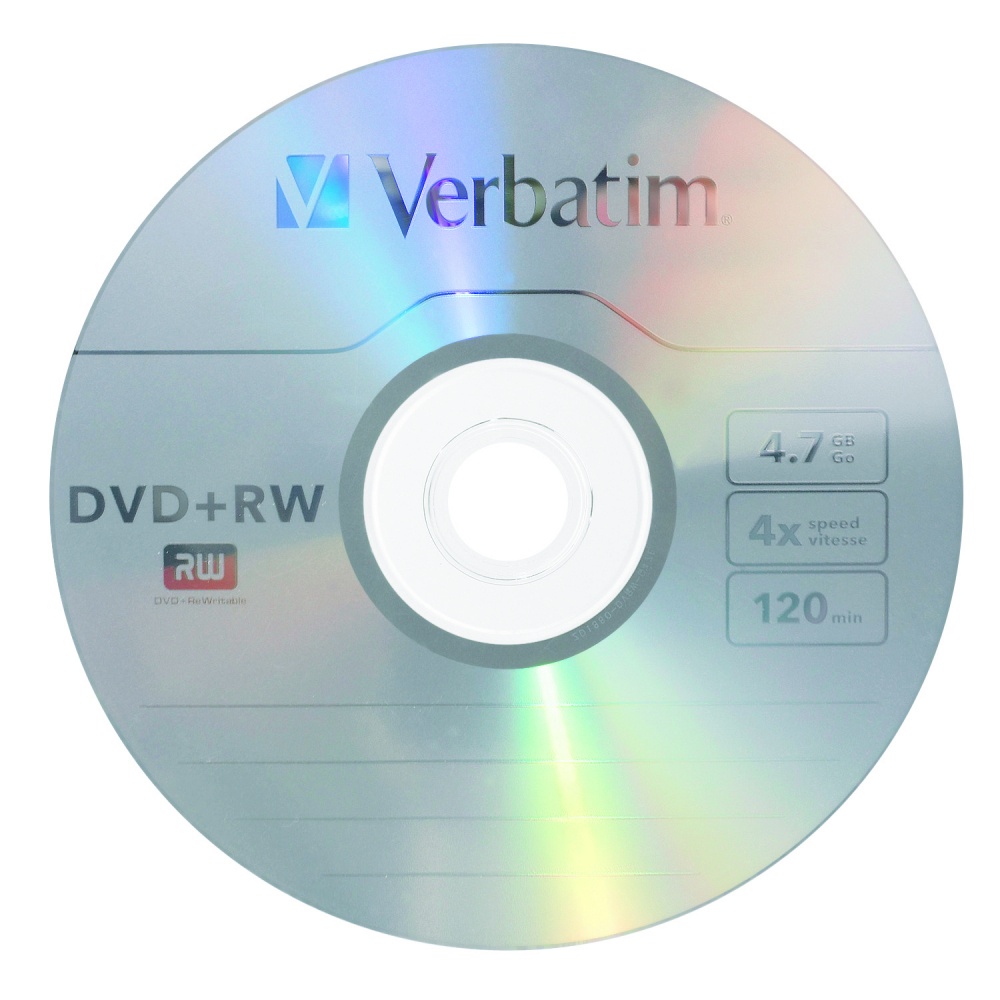 Dvd+rw 4x 4.7gb 10pk  94839