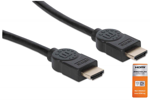 Cable hdmi 2.0 premium 4k 1.8m certificado m-m