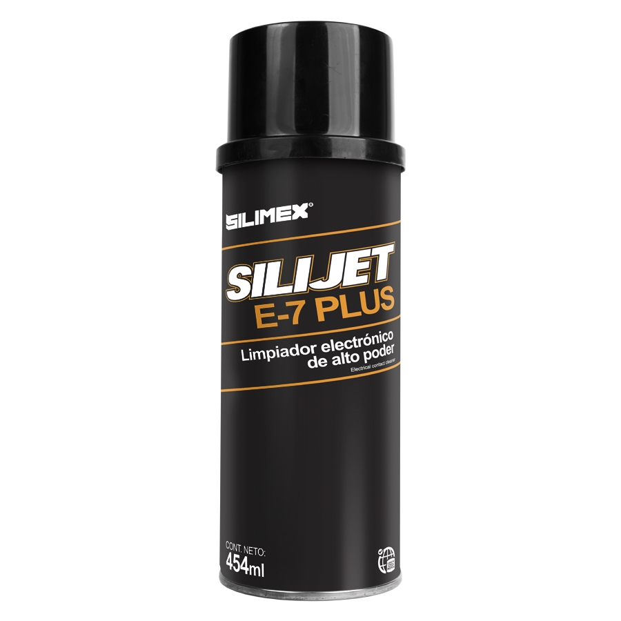 Limpiador Y Lubricante Para Componentes Plásticos Silimex Silijet E7-Plus 454 ml