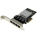 Tarjeta de red pci express ethernet gigabit 4 puertos