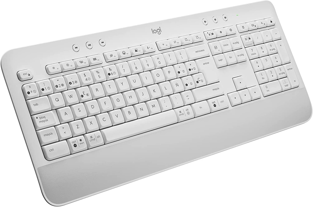 Teclado Logitech Signature K650 Inalámbrico Bluetooth Español