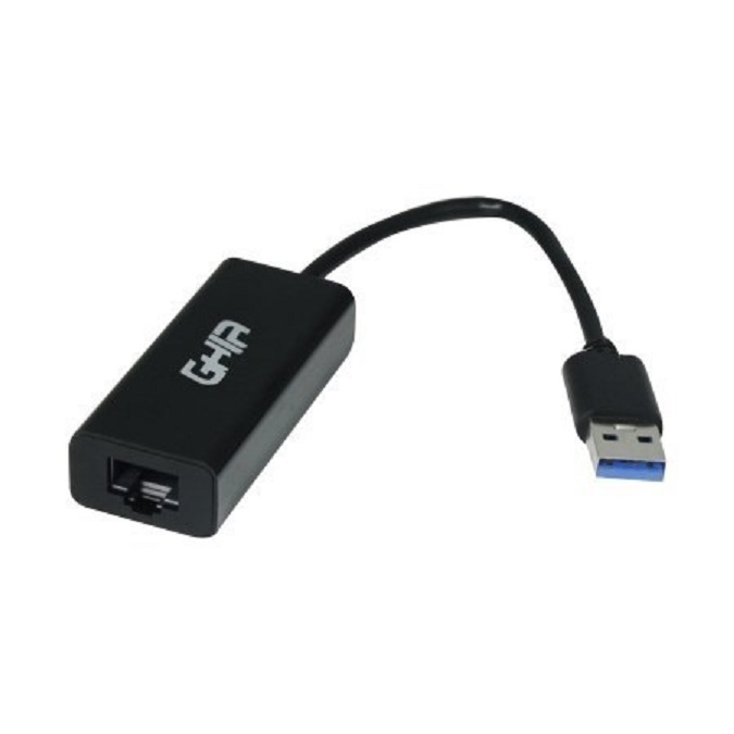 Adaptador de Red USB Ghia ADAP-4 Alámbrico 1000Mbit/s