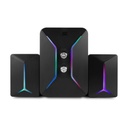 Bocinas con Subwoofer Vorago Start The Game SPK-250 RGB Alámbrico 2.1 11W RMS USB