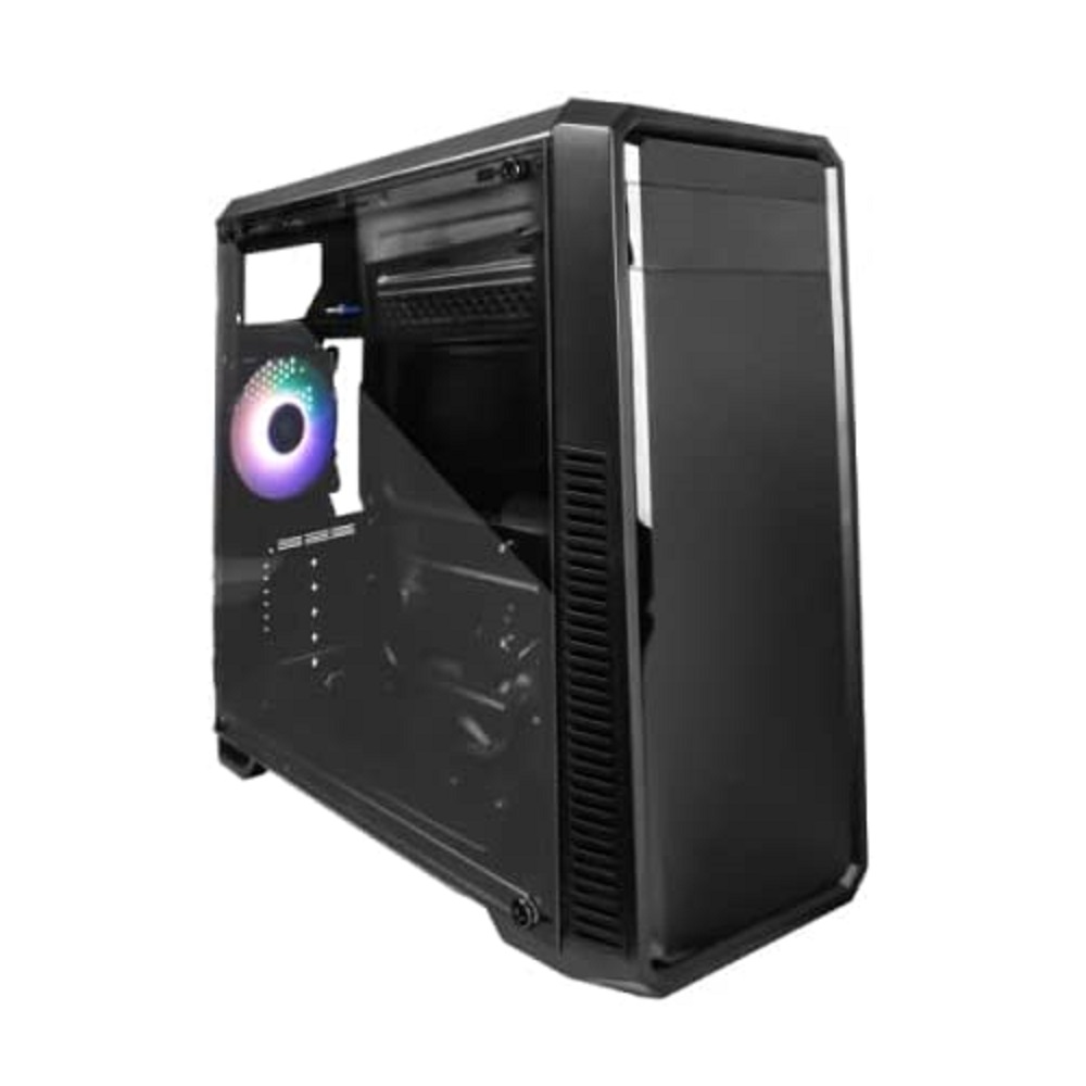 Gabinete Game Factor CSG300 Con Ventana RGB Full-Tower E-ATX/ATX/micro ATX/Mini-ITX USB 2.0/3.0 Sin Fuente