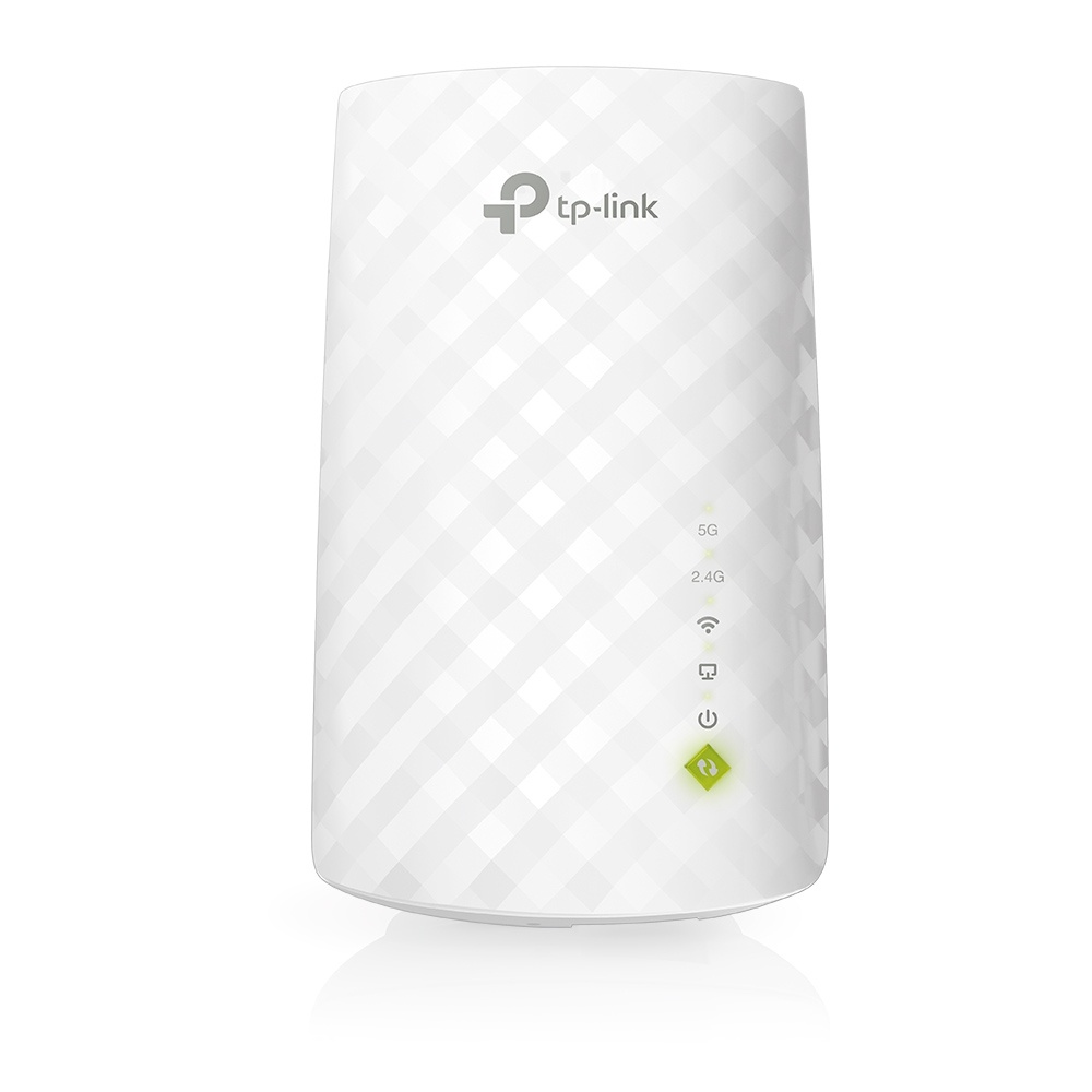 Extensor de red wifi tp-link re220, banda dual de hasta 750 mbps, 1 puerto x 10/100m ethernet (rj45)