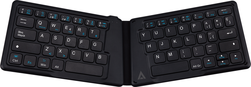 Teclado Plegable MK210 Wallet Inalámbrico Bluetooth Inglés