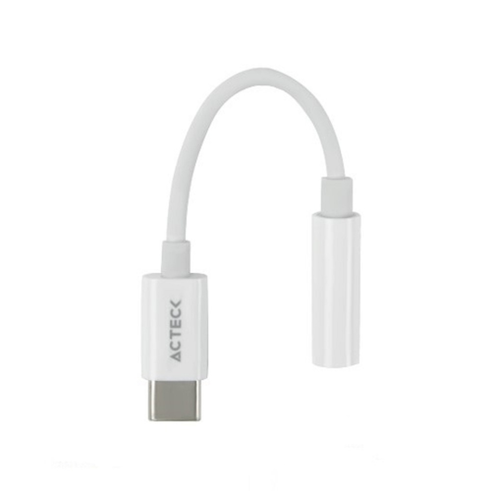 Adaptador De Audio Acteck Shift Plus AA405 3.5mm Hembra - USB C Macho