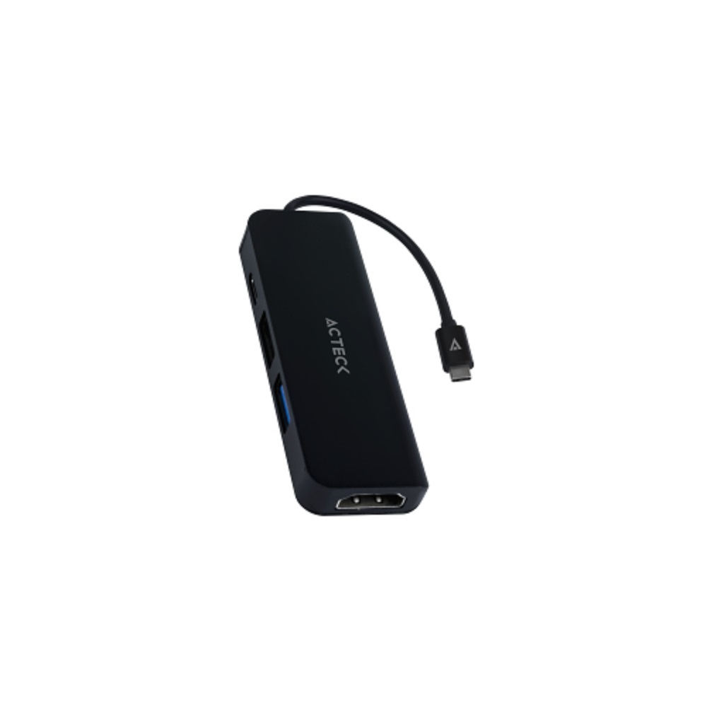 Hub USB-C Acteck 4 En 1 USB C - HDMI USB-A 3.0 USB-A 2.0 USB-C Para Carga