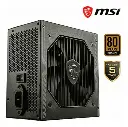 FUENTE DE PODER MSI (MAG A650BN) 650W,80 PLUS BRONZE,PFC ACTIVO,VENTILADOR 120 MM