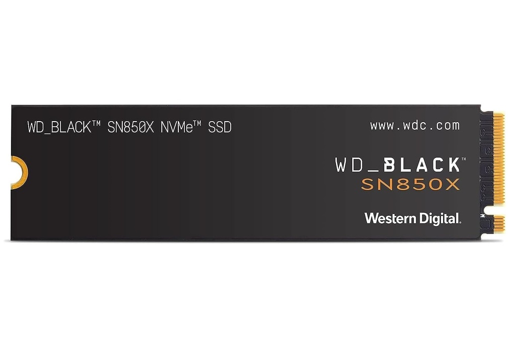 Unidad SSD Western Digital WD Black SN850X NVMe 1TB PCI Express 4.0 M.2