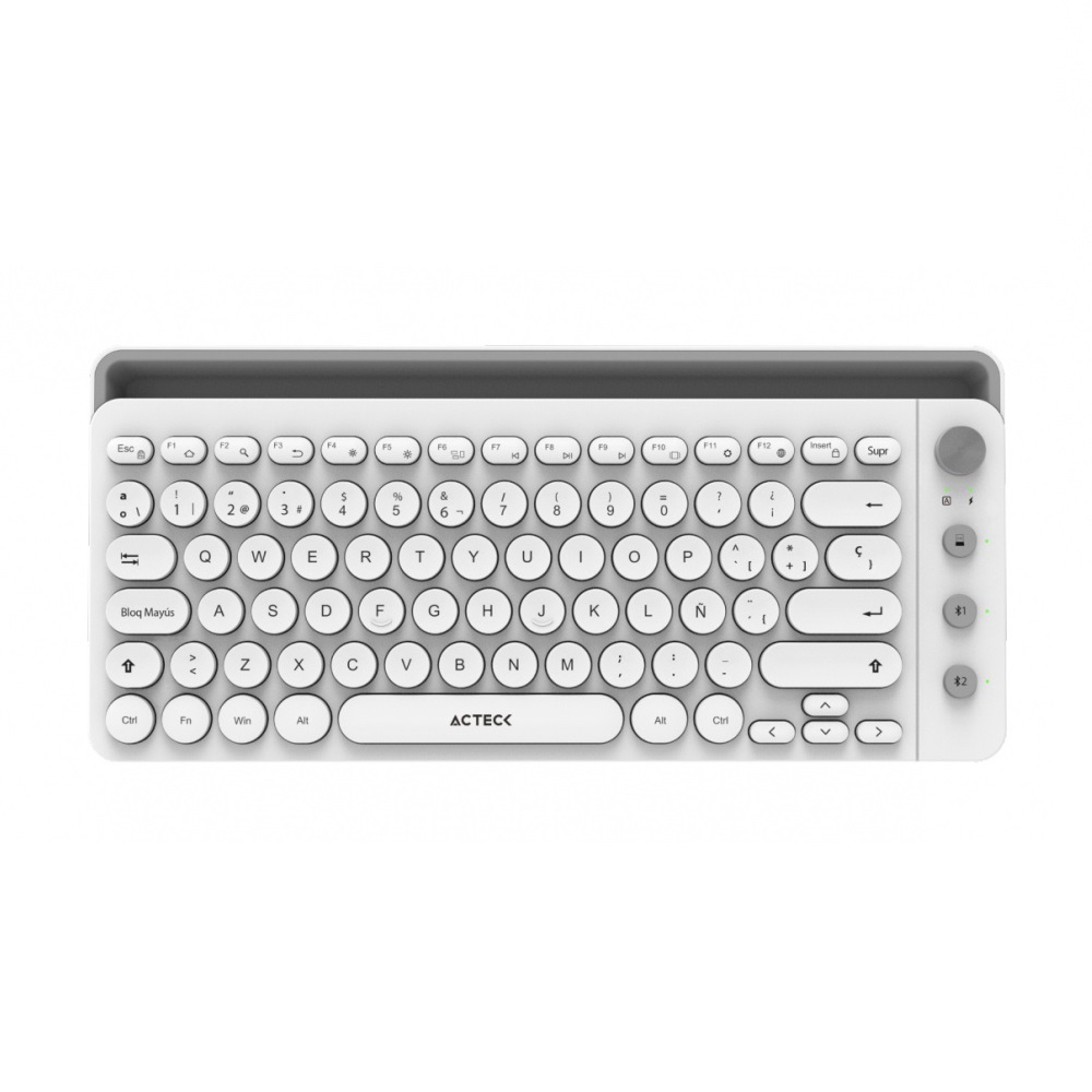 Teclado Inalámbrico Acteck Uny Comp Ti685 Bluetooth Español