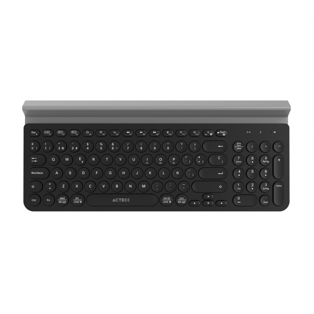 Teclado Inalámbrico Acteck Inspire Comp TI695 Bluetooth Español