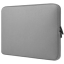 Funda brobotix de neopreno para laptop 15.6 pulgadas, color gris