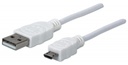 Cable USB Manhattan De Alta Velocidad USB A - Micro USB B 1.8 Metros