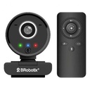 Camara web brobotix full hd 1080p, seguimiento automatico giro 360° microfono integrado, usb 2.0, incluye tripie