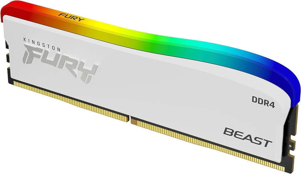 Memoria RAM Kingston FURY Beast RGB SE DDR4 3600MHz 16GB Non-ECC CL18 XMP