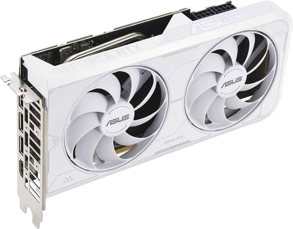 Tarjeta de Video ASUS NVIDIA Dual GeForce RTX 3060 Ti White 8 GB 256-bit GDDR6X PCI Express 4.0