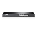 Switch tp-link gigabit ethernet tl-sg1016, 10 100 1000mbps, 16 puertos, para rack 19 pulgadas no administrable