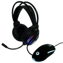 Kit Gamer de Audífonos y Mouse Vortred Raito Alámbrico 3.5mm USB