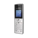 Telefono wifi grandstream wp810 2 cuentas sip 2 lineas pantalla a color boton push to talk micro usb conector 3.5 mm (plata)