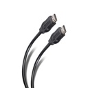 Cable hdmi steren conectores niquelados alta velocidad 90cm color negro