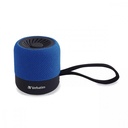 Mini altavoz verbatim inalámbrico bluetooth color azul