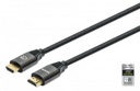 Cable manhattan hdmi certificado ultra alta velocidad 8k a 60hz/4k a 120hz c/ethernet 1m color negro