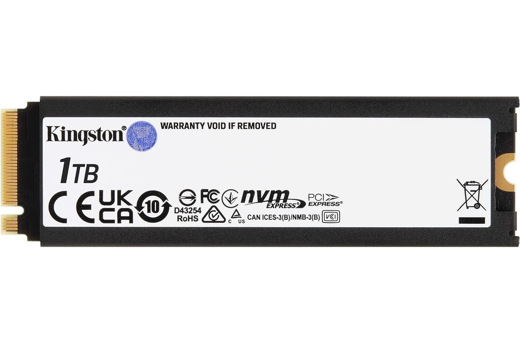 Unidad SSD Kingston FURY Renegade NVMe 1TB PCI Express 4.0 M.2