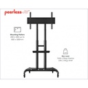 Soporte movil peerless pr560m para pantalla plana smartmount de 55 a 98 pulgadas