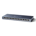 Switch TP-Link Gigabit Ethernet TL-SG116 16 Puertos Ethernet 10/100/1000Mbps 32Gbit/s 8000 Entradas No Administrable