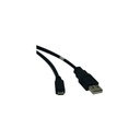 Cable USB 2.0 Tripp Lite USB A Macho - Micro USB 2.0 B Macho 1.83 Metros