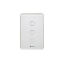 Interruptor de Luz Inteligente Nextep NE-266T 3 Botones WiFi