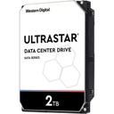 Disco Duro Interno Western Digital WD Ultrastar DC 3.5" 2TB SATA III 6 Gbit/s 7200RPM 128MB Caché