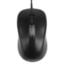 Mouse targus óptico alámbrico usb 3 botones color negro