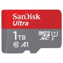 Memoria Flash Sandisk Ultra 1TB MicroSDXC UHS-I Clase 10 Con Adaptador