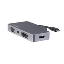 Adaptador De Video StarTech USB-C Macho - VGA/DVI/HDMI/mDP Hembra
