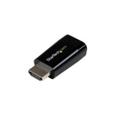 Adaptador convertidor de video portátil hdmi a vga - hd15 - 1920x1200 - startech.com mod. hd2vgamicro