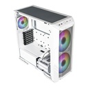 Gabinete Cooler Master MasterBox HAF 500 ARGB Midi Tower ITX Micro-ATX ATX E-ATX USB 3.0 sin Fuente Blanco