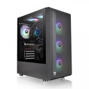 Gabinete thermaltake s200 tg argb midi tower, pc, soporta atx, micro atx, mini-itx, , ventana cristal templado, usb 3.0, ventx3 