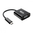 Adaptador tripp lite usb-c a vga con modo alterno dp 1.2 color negro