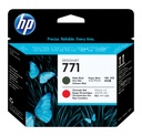 Cabezal HP 771 Negro Mate/Rojo Cromático Z6200 775ml