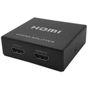 Video splitter hdmi brobotix 2 dispositivos a 1 pc, 2k - 4k, negro