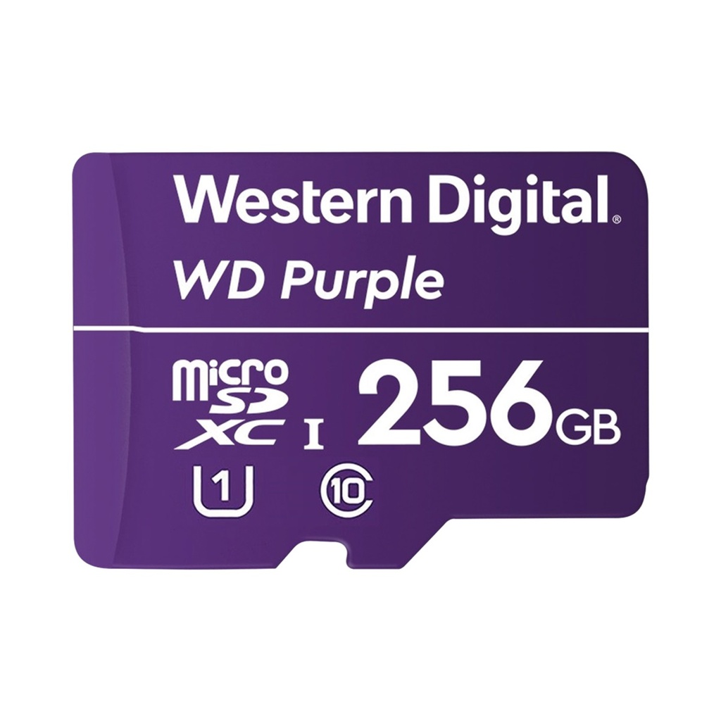 Memoria Flash Western Digital WD Purple SC QD101 256GB MicroSDXC Clase 10