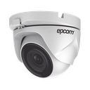 Camara de vigilancia epcom e8-turbo-g2w 2 mp, tipo domo, para interior y exterior, alambrico, ip66, max. res. 1920 x 1080 pixele