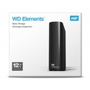 Disco duro externo wd elements 12tb 3.5 escritorio usb3.0 negro windows