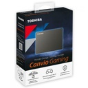 Disco Duro Externo Toshiba Canvio Gaming 2.5" 2TB USB Para Mac PC PlayStation Xbox