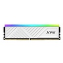 Memoria ram xpg spectrix d35g, 16gb, ddr4, rgb, 3200mt/s, pc4-25600, latencia 16, 1.35 v, blanco, ax4u320016g16a-swhd35g