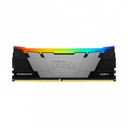 Memoria dimm ddr4 kingston kf436c18rb2a/32 32gb1x32gb 3600mhz cl18 non-ecc fury renegade rgb